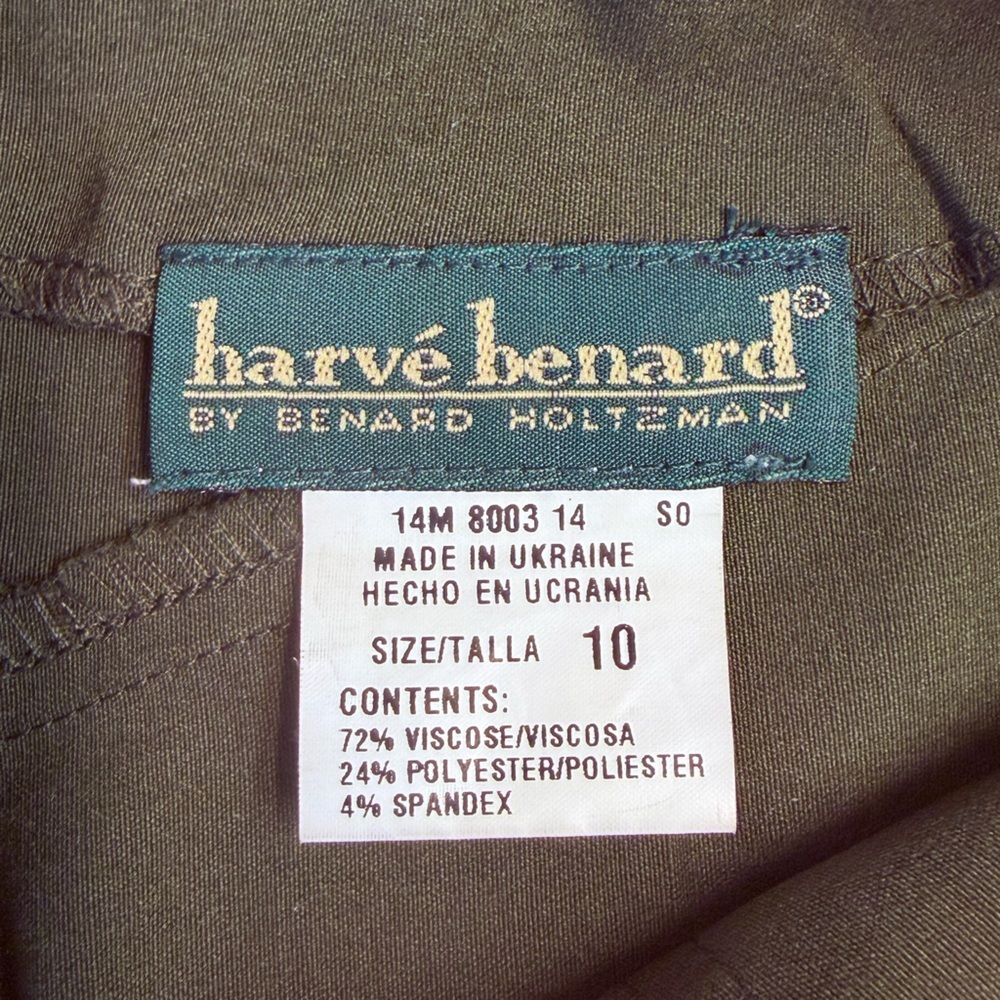 Harve Bernard Vintage Olive Green Front Pocket Bohemian Grunge Maxi Skirt 10 - Picture 7 of 9